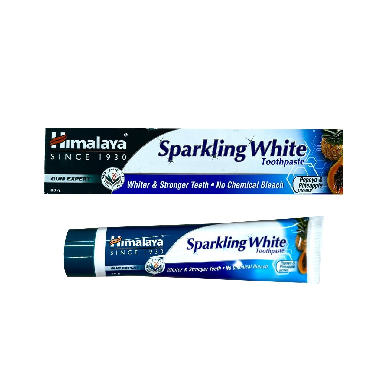 Зубная Паста Отбеливающая Himalaya ToothPaste Sparkling White 80гр