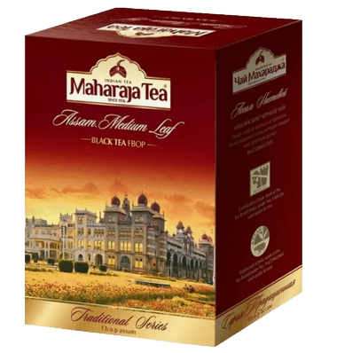 Чай Ассам Черный Средний Лист Maharaja Tea Assam Medium Leaf 100г