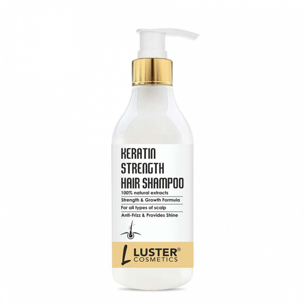 Шампунь для волос с кератином LUSTER Keratin Strength Shampoo 300мл