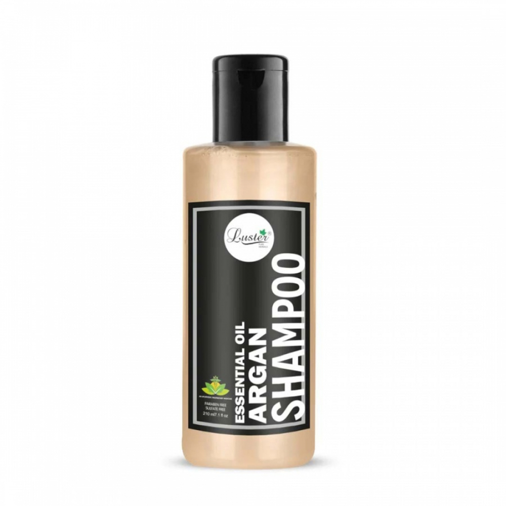 Шампунь для волос с аргановым маслом LUSTER Argan Oil Shampoo 210мл