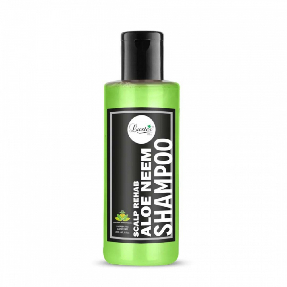 Шампунь для волос с экстрактами алоэ и нима LUSTER Aloe Neem Shampoo 210мл