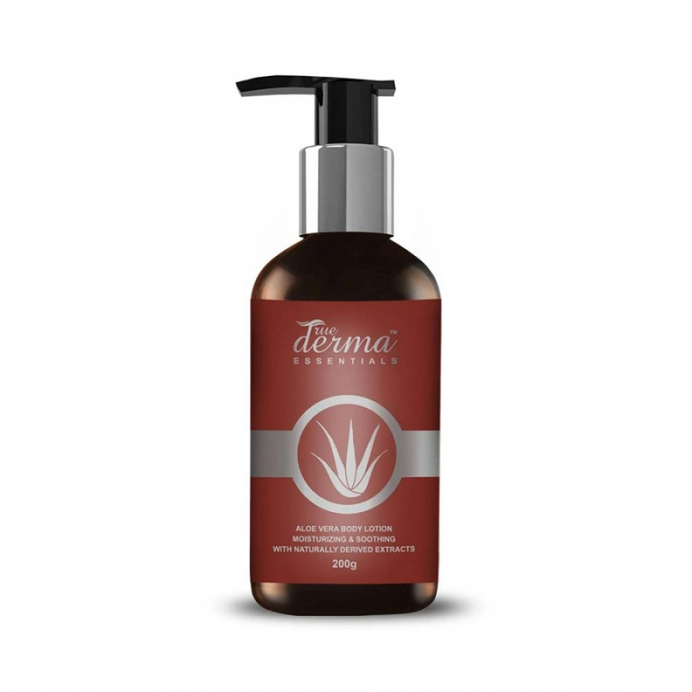 Увлажняющий и успокаивающий лосьон для тела с экстрактом Алоэ Вера LUSTER True Derma Essentials Aloe Vera Body Lotion 200мл